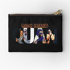 Rich Homie Quan T Shirt  Sticker Zipper Pouch