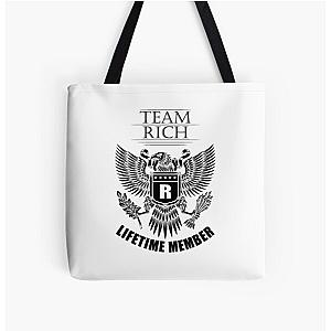 Team Rich Lifetime member All Over Print Tote Bag