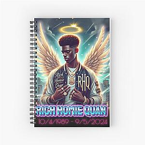 Rich Homie Quan memorial - RIP - Hip Hop Album Cover  Spiral Notebook