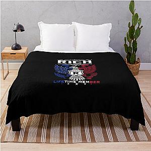 Rich Name T Shirt - Rich Eagle Lifetime Member Gift Item Tee Throw Blanket