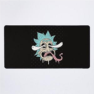 Rick Sanchez Throw Pillow Desk Mat