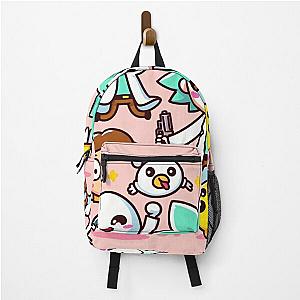 RICK AND MORTY Space Fall Galactic Adventure kawaii themed drawing Backpack