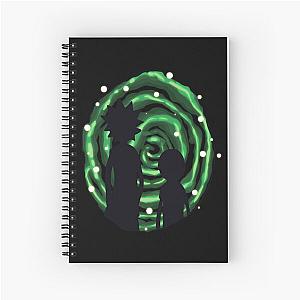 Rick And Morty Portal Adventure Spiral Notebook