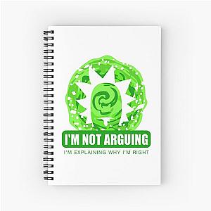 Rick Sanchez Spiral Notebook