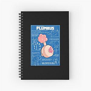 Plumbus - Funny - Cartoon - Memes - Rick and Morty - Stickers - t-shirts - iPhone Cases - Posters - DimensionC137 Spiral Notebook