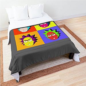 Rick Sanchez Warhol fan artwork Comforter