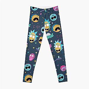 Rick and Morty pattern Leggings