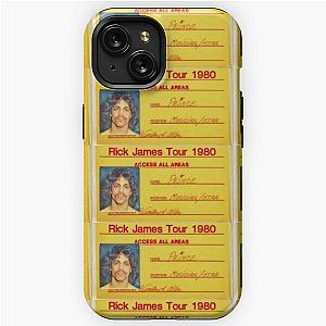 Prince's Tour Credentials For Rick James' 1980 Fire It Up Tour  iPhone Tough Case