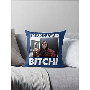 I-m Rick James Bitch Throw Pillow