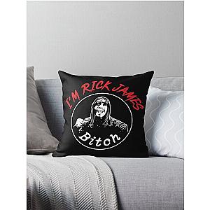 Im Rick James Throw Pillow