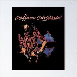 Rick James Cold Blooded Distressed Poster