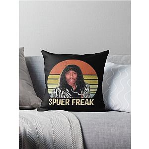 Rick James Super Freak Vintage Style Throw Pillow