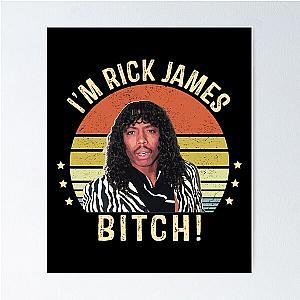 Vintage I'm Rick James Bitch Gift For Fans Poster