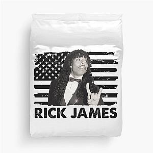 Rick James American Flag Duvet Cover