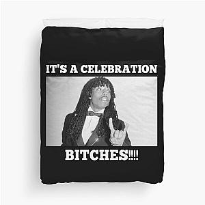 of Rick James Super Freak Street Songs Duvet Cover