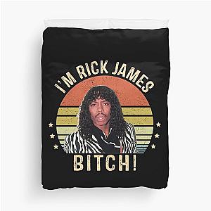 Vintage I'm Rick James Bitch Gift For Fans Duvet Cover