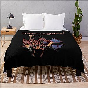 Rick James Cold Blooded Distressed Throw Blanket