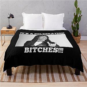 of Rick James Super Freak Street Songs Throw Blanket