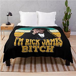 I'm Rick James Bitch Active Throw Blanket