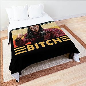 Retro Rick James Hold My drink Bitch vintage Comforter