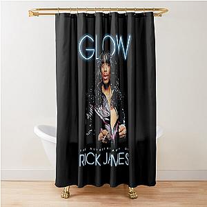 Glow Rick James Shower Curtain