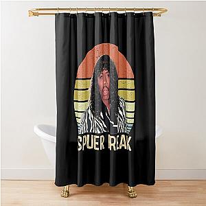 Rick James Super Freak Vintage Style Shower Curtain