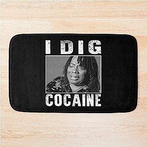 Retro Classic Rick James I Dig Cocaine Bath Mat