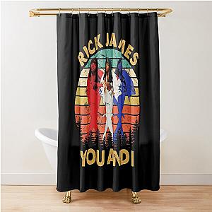 Vintage Rick James You And I Shower Curtain