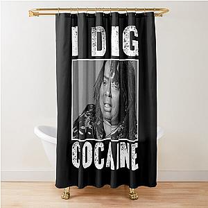 Retro Classic Rick James I Dig Cocaine Shower Curtain