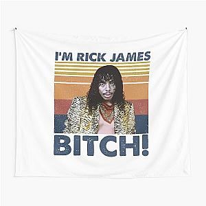 Retro I'm Rick James Bitch Tapestry