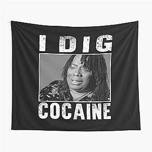 Retro Classic Rick James I Dig Cocaine Tapestry