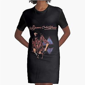 Rick James Cold Blooded Distressed Graphic T-Shirt Dress