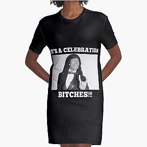 of Rick James Super Freak Street Songs Graphic T-Shirt Dress