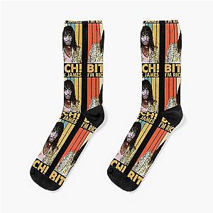 Vintage I'm Rick James Bitch Socks