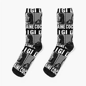 Retro Classic Rick James I Dig Cocaine Socks