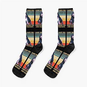 Retro Dave chappelle rick james i hate you i don’t even know you and i hate your guts Socks