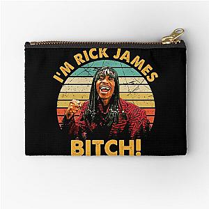 I'm Rick James Bitch Vintage Retro Zipper Pouch