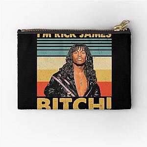 Retro Style I'm Rick James Bitch Zipper Pouch