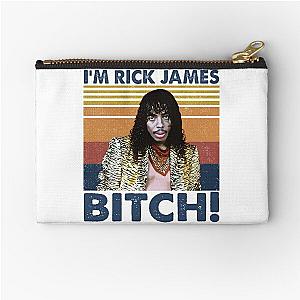 Retro I'm Rick James Bitch Zipper Pouch