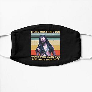 Retro Dave chappelle rick james i hate you i don’t even know you and i hate your guts Flat Mask