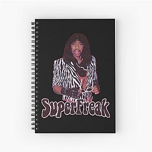 Rick James Super Freak Retro Gift Spiral Notebook