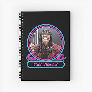 Rick James Cold Blooded Spiral Notebook