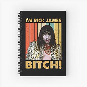 Vintage I'm Rick James Bitch Spiral Notebook