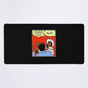 DAVE CHAPPELLE'S RICK JAMES SLAP COMIC  Desk Mat