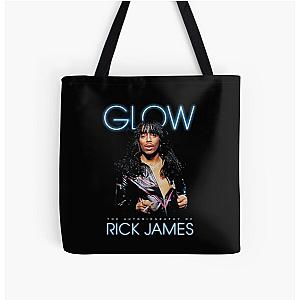 Glow Rick James All Over Print Tote Bag