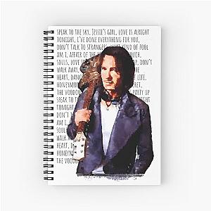 Rick Springfield Song Titles Spiral Notebook