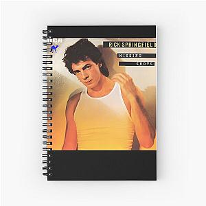 Rick Springfield missing shots unreleased Spiral Notebook