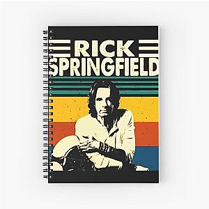 Rick Springfield Spiral Notebook