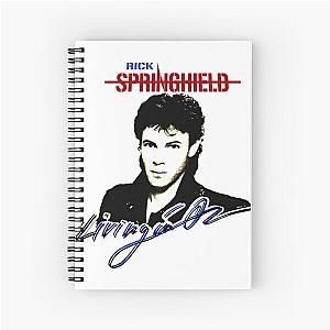 Rick Springfield 1983 Living in OZ Vintage 80s Spiral Notebook