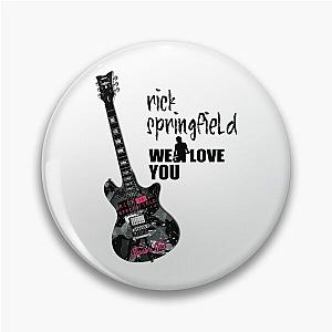 rick springfield sticker Pin